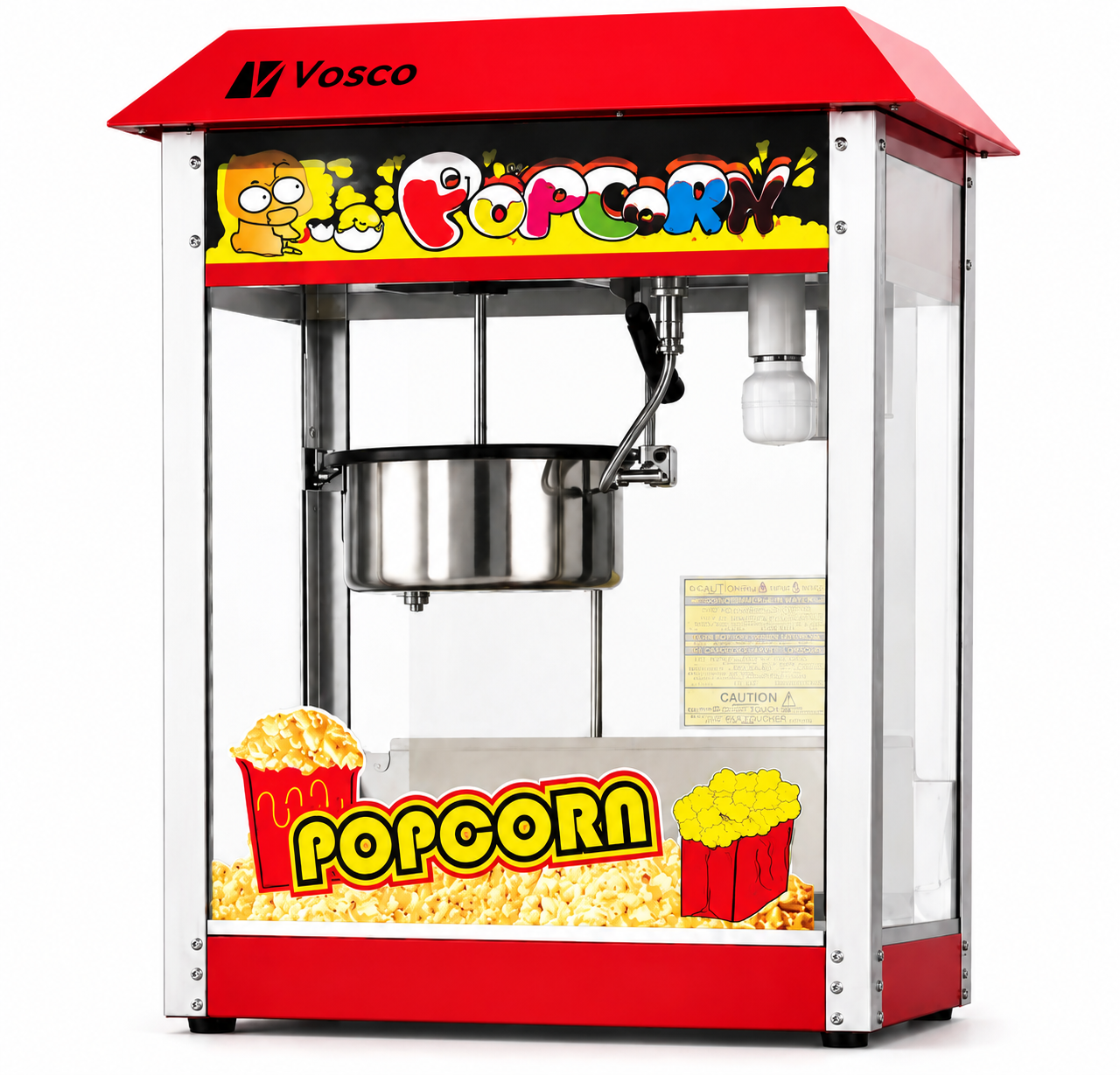 Vosco VZA-803 Set Üstü Otomatik Patlamış Mısır Makinesi